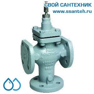10252 Honeywell, V5050B1080 Клапан трехходовой линейный разделительный фланцевый, PN16, DN150, Kvs 360.0, 38мм, 2…220 °C