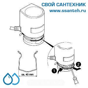 10364 Honeywell, MT4-024-NC Термоэлектрический привод для зонного регулирования, 2-pt, 90Н, 24Vac, 2,5мм, 4мин, NC