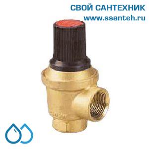 14766 HERZ 1260904 Клапан предохранительный сбросной для котлов и водонагревателей 0..110°С, DN 32 PN 2,5, до 350 кВт